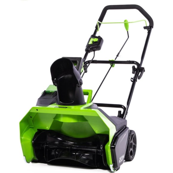 Аккумуляторный бесщеточный снегоуборщик GreenWorks GD60ST 60V 2602407 Аккумуляторный бесщеточный снегоуборщик GreenWorks GD60ST 60V 2602407