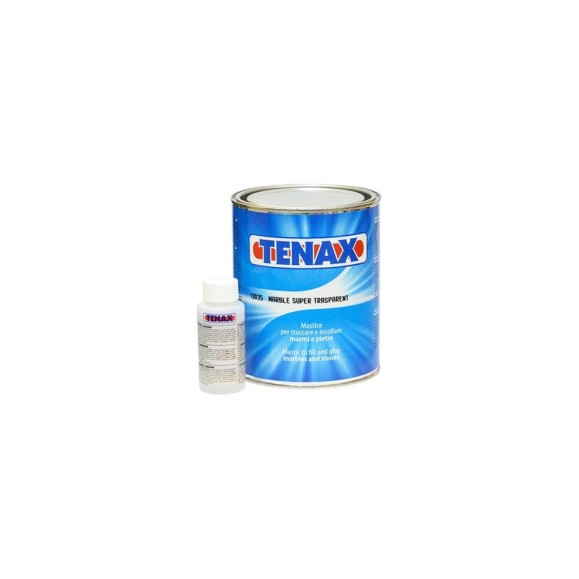 Полиэфирный клей Tenax Marble Super Trasparent прозрачный/густой 1л 039210061