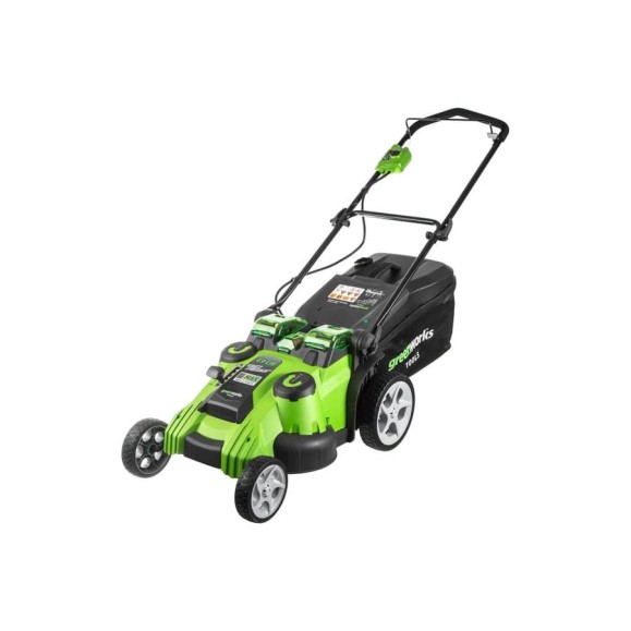 Аккумуляторная газонокосилка GreenWorks TwinForce G40LM49DBK3 40V 2500207UE