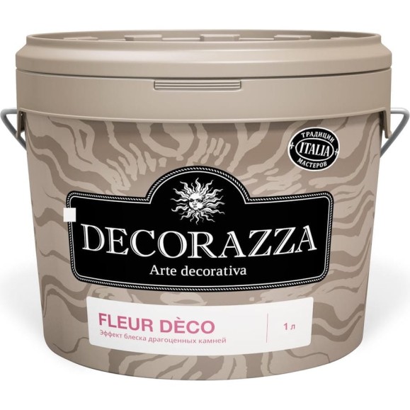 Финишное покрытие DECORAZZA Fleur Deco Base incolore FD00 база бесцветная 1 л DFD00-10 Финишное покрытие DECORAZZA Fleur Deco Base incolore FD00 база бесцветная 1 л DFD00-10