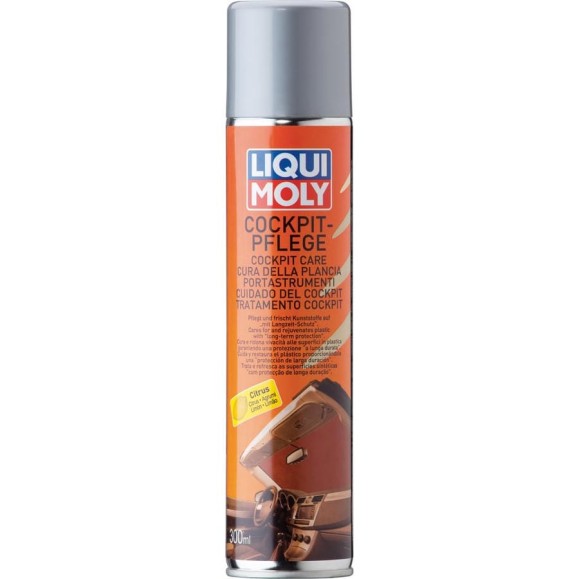 Средство для ухода за пластиком, лимон, 0.3л LIQUI MOLY Cockpit Pflege Citrus 7581