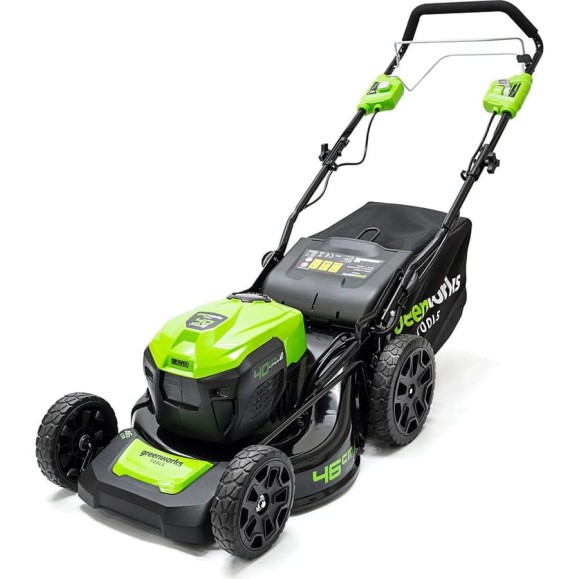 Газонокосилка GreenWorks 40V G-Max GD40LM46SP с АКБ и ЗУ 2506807UF