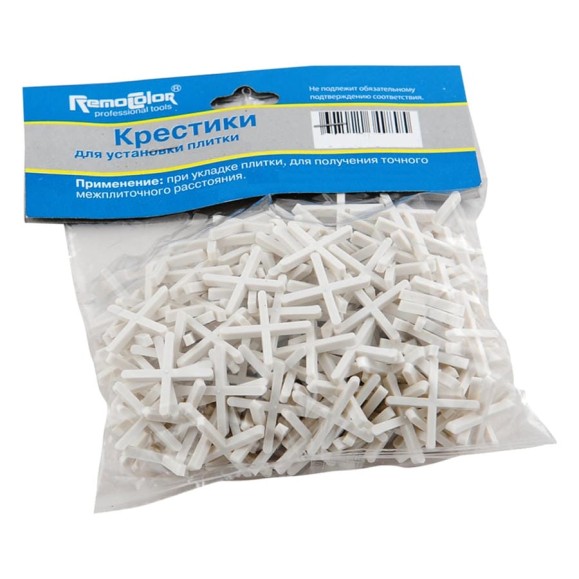 Крестики (100 шт; 5 мм) для плитки РемоКолор 47-0-050