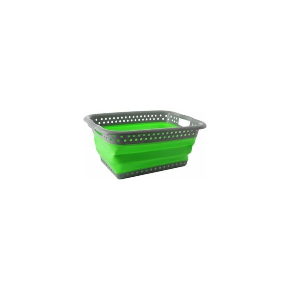 Складная большая корзина BRADEX 37л, зеленая TD 0537