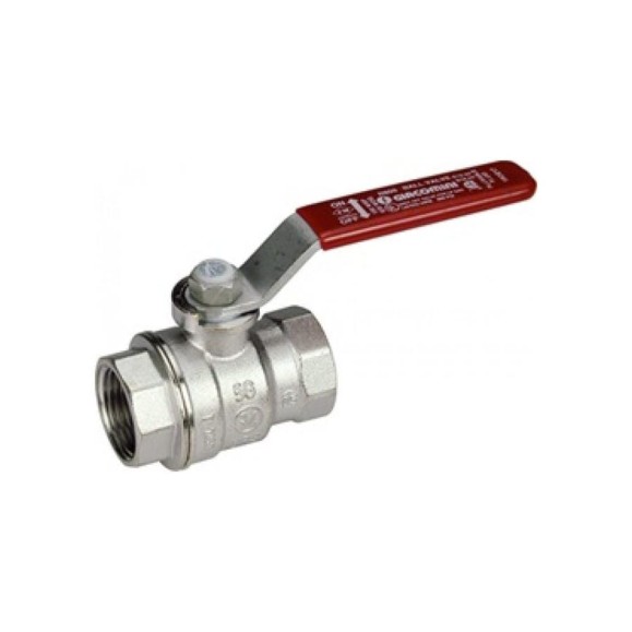 Шаровой кран Giacomini латунь хром R250D 20 Ру42 ВР рычаг R250X004 007-0880