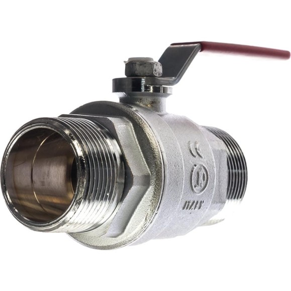 Шаровой кран Giacomini латунь хром R253DL 32 Ру35 НР рычаг R253LX006 007-0896