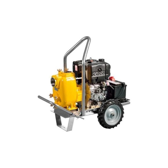 Дизельная мотопомпа VARISCO VAR 4-100 MLD10 G10 TROLLEY 100516468