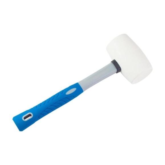 Киянка из белой резины, фибергласовая рукоятка, 230 г РемоКолор 38-6-402 Киянка из белой резины, фибергласовая рукоятка, 230 г РемоКолор 38-6-402
