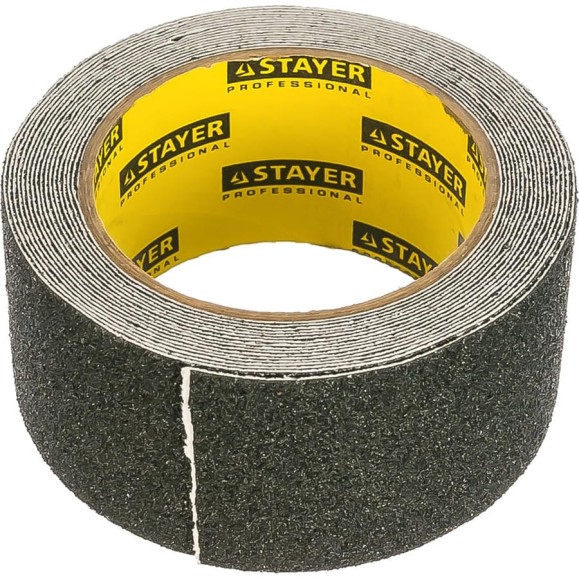 Клейкая противоскользящая лента STAYER PROFI 50мм х 5м 12270-50-05 Клейкая противоскользящая лента STAYER PROFI 50мм х 5м 12270-50-05