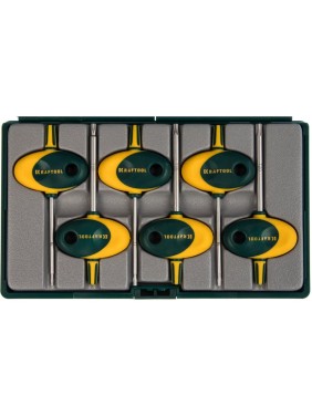 Набор ключей мини TORX EXPERT для точных работ Т6 - Т20 KRAFTOOL 27440-H6