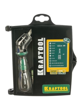 Реверсивно-рычажная отвертка Kraftool EXPERT 25555-H52
