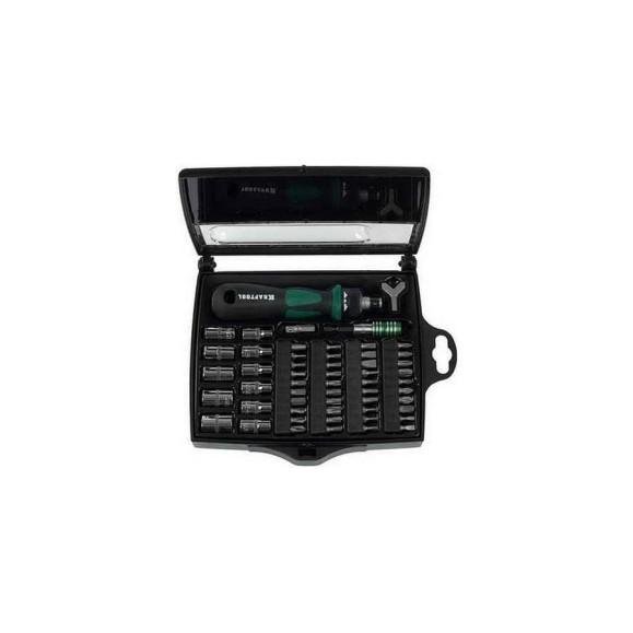 Реверсивная отвертка KRAFTOOL EXPERT с битами 25554-H55