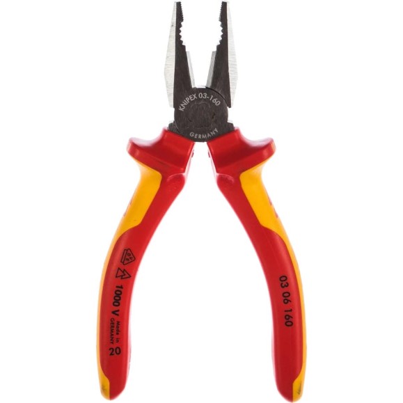 Диэлектрические пассатижи KNIPEX KN-0306160SB