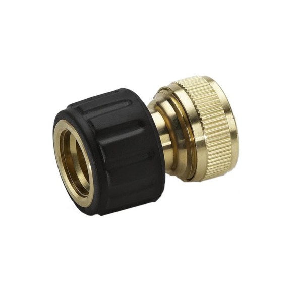 Латунный коннектор с аквастопом 1/2'' Karcher 2.645-017 Латунный коннектор с аквастопом 1/2'' Karcher 2.645-017