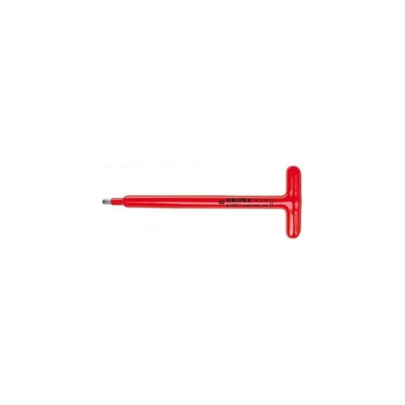 Отвертка для винтов с T-образной ручкой профиль внутренний шестигранник KNIPEX KN-981505