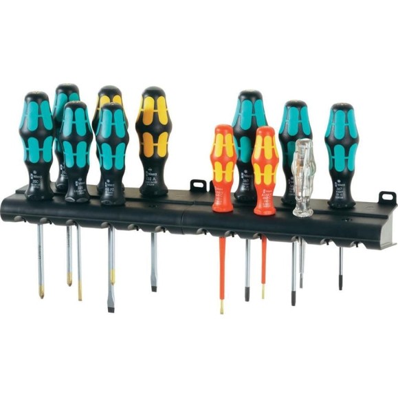 Набор отверток WERA Kraftform12 XXL Set TORX® + 2 Racks WE-051011 Набор отверток WERA Kraftform12 XXL Set TORX® + 2 Racks WE-051011