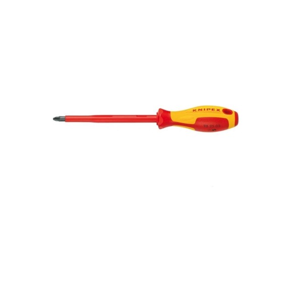 Отвертка для винтов с крестообразным шлицем Pozidriv KNIPEX KN-982503 Отвертка для винтов с крестообразным шлицем Pozidriv KNIPEX KN-982503