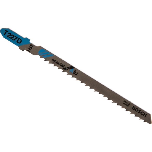 Пилки для лобзика по алюминию T227D (100 мм; 3 шт.) Bosch 2608631671