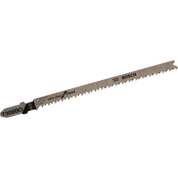 Полотна пильные Т 308 BO Extraclean for Wood для лобзика 3 шт. (117 мм; HCS) Bosch 2608663867