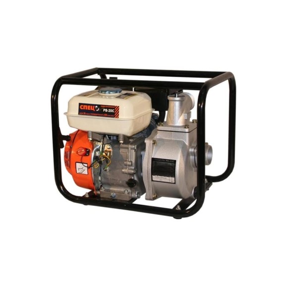 Бензиновая мотопомпа СПЕЦ PB20C Бензиновая мотопомпа СПЕЦ PB20C