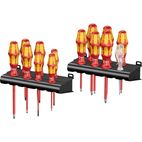 Набор отверток Wera Kraftform Big Pack 100 VDE 14 шт. WE-105631 Набор отверток Wera Kraftform Big Pack 100 VDE 14 шт. WE-105631