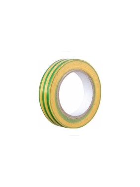 Изолента Volsten V02-7M-18х19-20 0,18х19 мм, желто-зеленая, 20 метров 9785