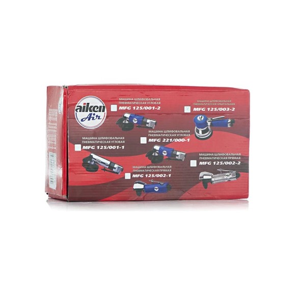 Орбитальная пневмошлифмашина AIKEN MFG 125/003-2 140204007 Орбитальная пневмошлифмашина AIKEN MFG 125/003-2 140204007