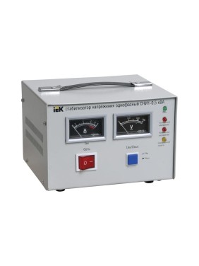 Стабилизатор напряжения IEK СНИ 1/220 0.5кВА 1ф ИЭК IVS10-1-00500