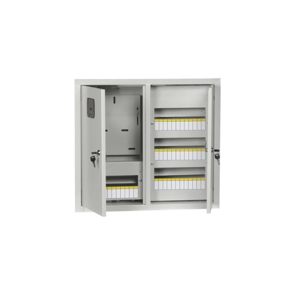 Металлический корпус IEK ЩУРв-3/48зо-1 36, УХЛ3, IP30, ИЭК MKM35-V-48-31-ZO