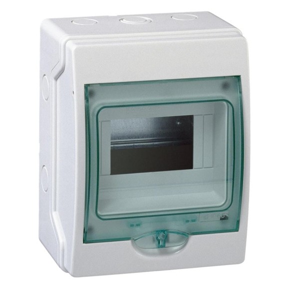 Мини бокс Systeme Electric Kaedra 1 ряд 6 модулей IP 65 без клемм SE 13977