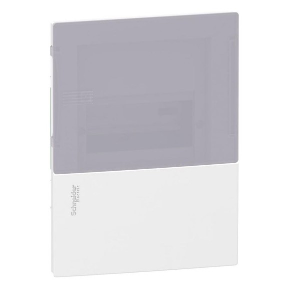 Встраиваемый бокс Systeme Electric Mini Pragma New 1ряд/6мод., дымчатая дверь SE MIP22106T