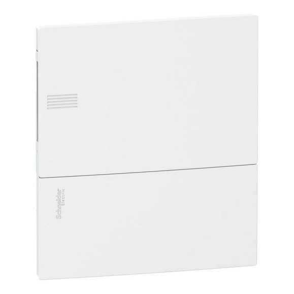 Встраиваемый бокс Systeme Electric Mini Pragma New 1ряд/8мод., белая дверь SE MIP22108