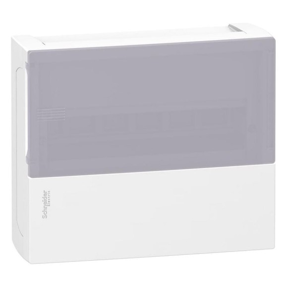 Навесной бокс Systeme Electric Mini Pragma New 1ряд/12мод., прозрачная дверь SE MIP12112S