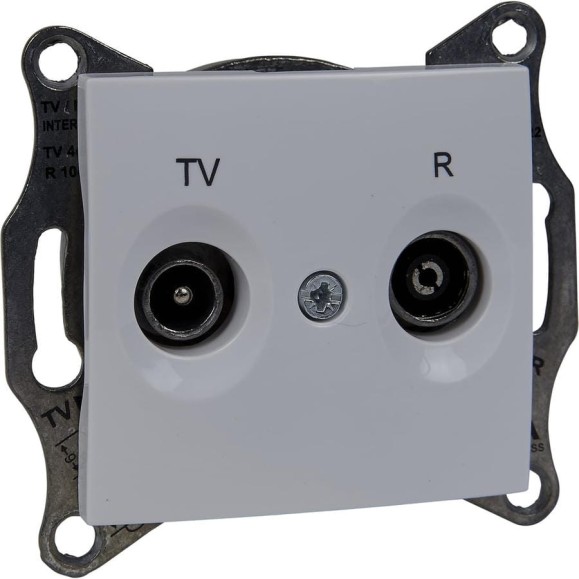 Розетка TV/R Systeme Electric Sedna Бел оконечная 1dB SE SDN3301621