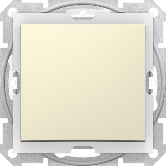 Перекрестный 1-клавишный переключатель Systeme Electric Sedna Беж 10А, IP44 SE SDN0500347 Перекрестный 1-клавишный переключатель Systeme Electric Sedna Беж 10А, IP44 SE SDN0500347