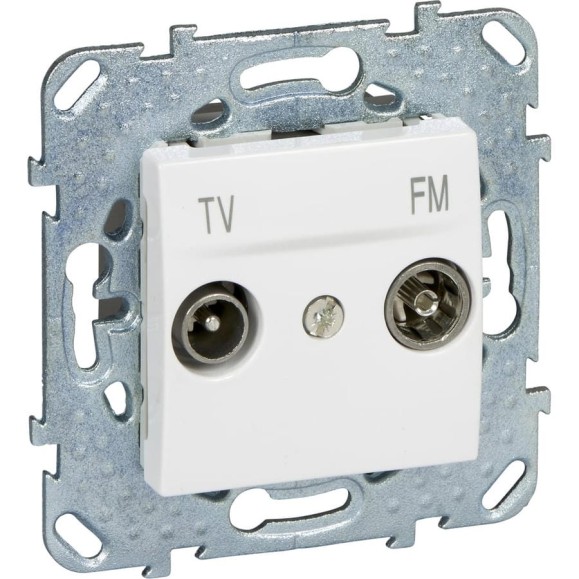 Розетка TV-FM Systeme Electric Unica Бел единственная MGU5.451.18ZD Розетка TV-FM Systeme Electric Unica Бел единственная MGU5.451.18ZD