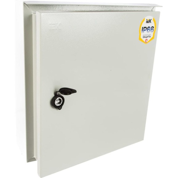 Корпус щита учета IEK под 3-ф счет. ЩУ-3/1-1 IP66 ИЭК MKM51-N-09-54