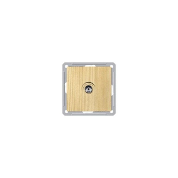 Телевизионная оконечная розетка, сосна WESSEN 59 Systeme Electric RTS-151-7-86