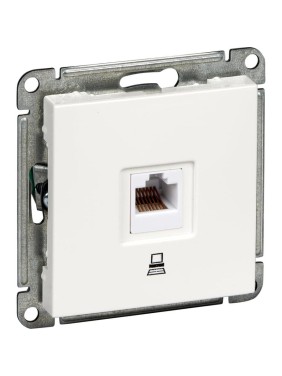 Компьютерная розетка Systeme Electric WESSEN 59 Шампань 1-ая RJ45 кат. 5e RSI-152K5E-4-86