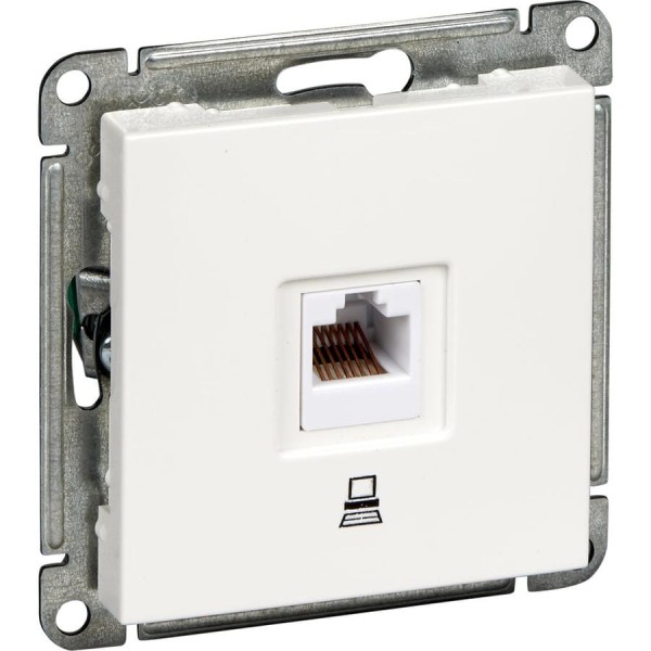 Компьютерная розетка Systeme Electric WESSEN 59 Шампань 1-ая RJ45 кат. 5e RSI-152K5E-4-86