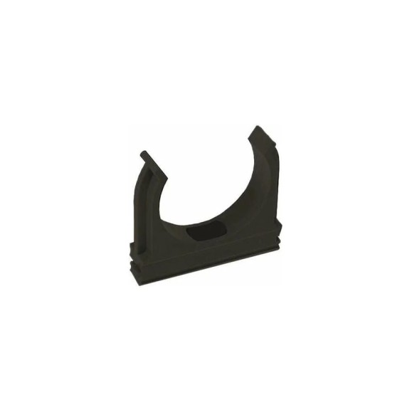 Держатель для труб Экопласт CF25G D25 мм, черный 41725-10BL Держатель для труб Экопласт CF25G D25 мм, черный 41725-10BL