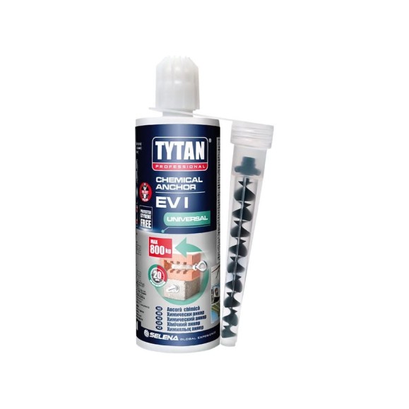 Tytan PROFESSIONAL EV-I анкер химический универсальный 165 мл 94869 Tytan PROFESSIONAL EV-I анкер химический универсальный 165 мл 94869