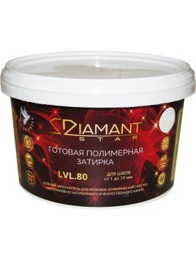 Готовая полимерная затирка Живая Краска Diamant Star lvl80, глициния 824 8824