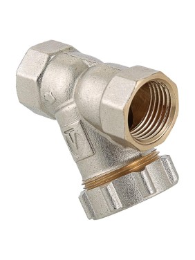 Косой фильтр Valtec 1" c заглушкой VT.193.N.06