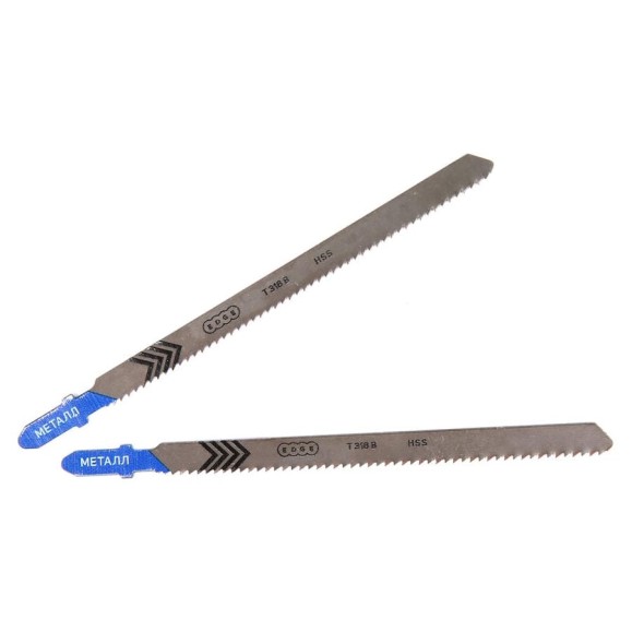 Пилка для лобзика по металлу T318B (2 шт.) EDGE by PATRIOT 814010010