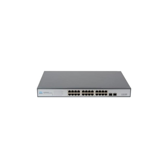 Неуправляемый коммутатор GIGALINK 24 PoE 802.3af/at портов 100Мб/с GL-SW-F003-24P