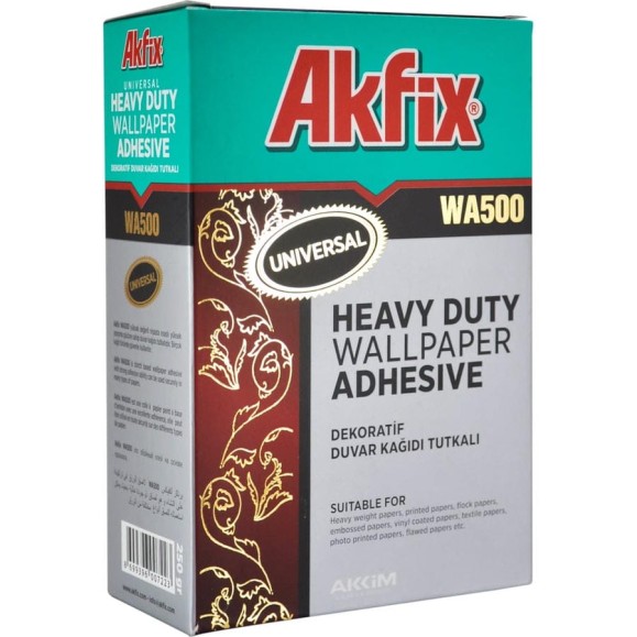 Обойный клей Akfix WA500 для тяжелых обоев, 250 гр. WA525 WA025 Обойный клей Akfix WA500 для тяжелых обоев, 250 гр. WA525 WA025