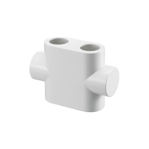 Декоративная крышка для Multiblock T Oventrop проходного, белая 1184095 Декоративная крышка для Multiblock T Oventrop проходного, белая 1184095