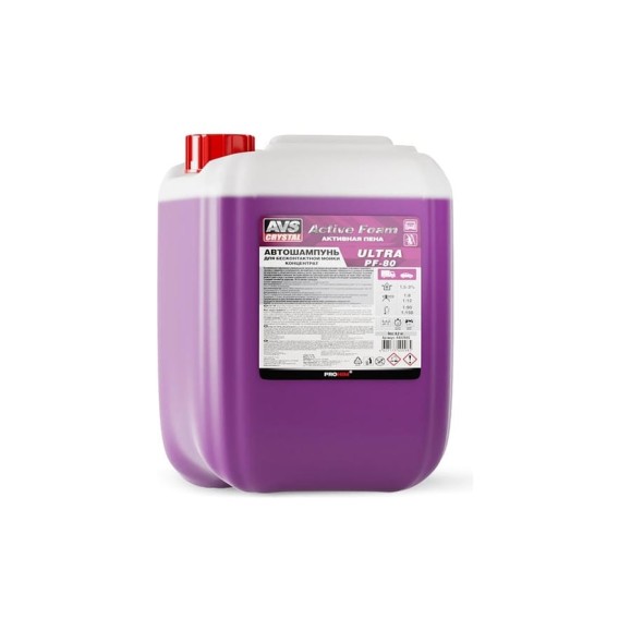 Автошампунь ULTRA PF-80 для бесконтактной мойки Active Foam 1:8-12 6.2 кг AVS A40098S