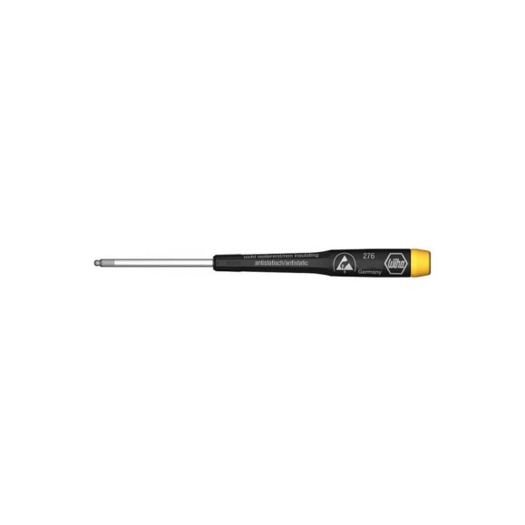 Отвертка Wiha Precision 276 ESD со сферической головкой SW2,5x60 07651